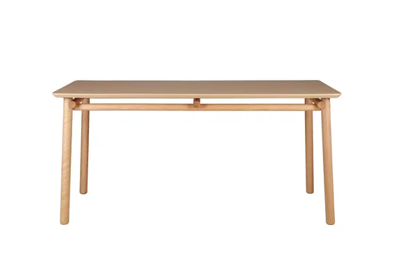 Обеденный стол Meiko 160х80 см, массив дуба, меламин