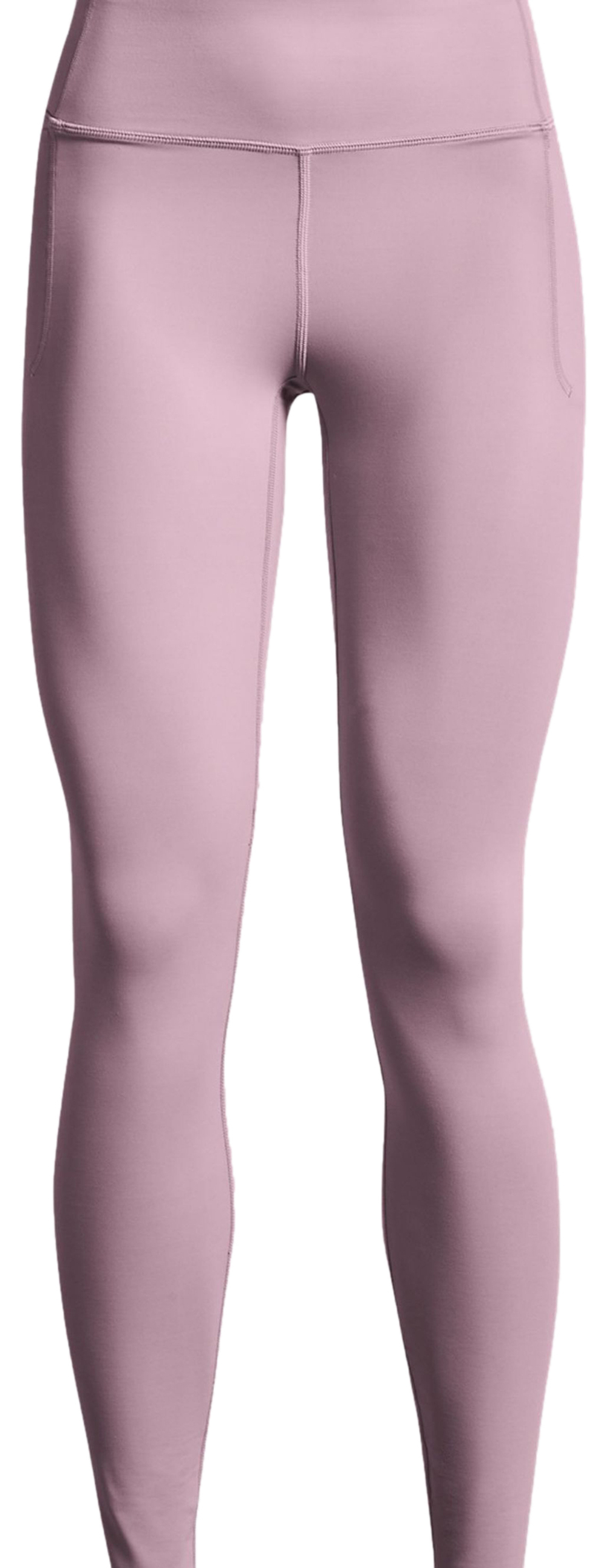 Леггинсы Under Armour Women's UA Meridian Leggings - mauve pink/metallic silver