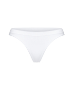 Бесшовные белые трусы слипы с низкой посадкой