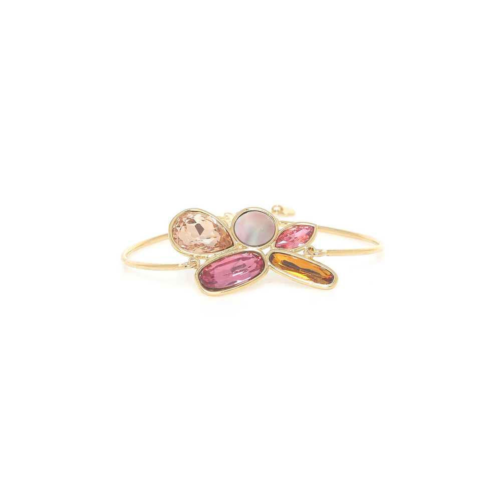 Браслет Franck Herval, Emy, с перламутром и кристаллами, FH26.1-13-73162 (розовый)