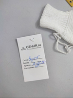 Варежки белые красивые