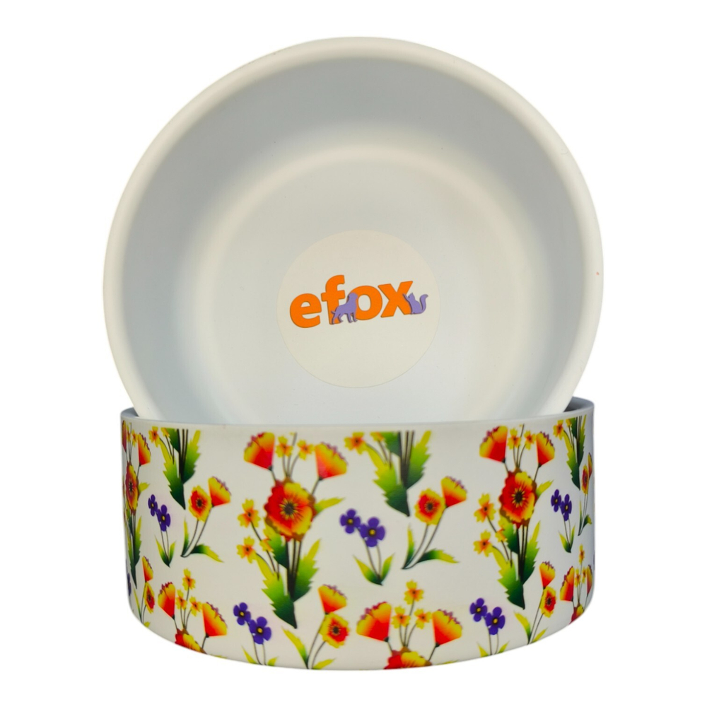 Миска "efox" для питомцев из нержавеющей стали, форма чаша