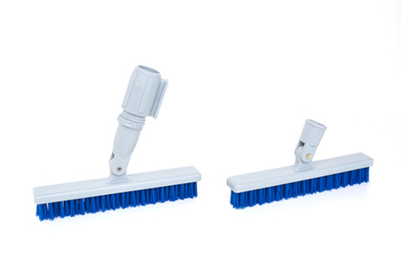 Щетка-скраббер 21 см с резьбой