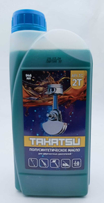 Масло 2Т полусинтетическое (0.946-литр, API TC) [Takatsu]
