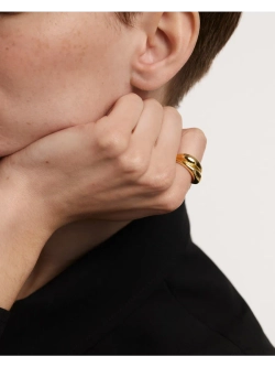 Кольцо Desire серебро 925 пробы покрытое золотом