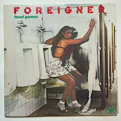 Винтажная виниловая пластинка LP Foreigner Head Games (Japan 1979) (No Obi)