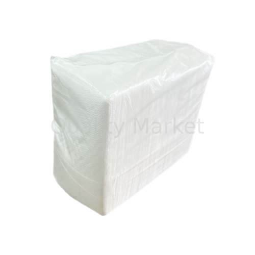 Салфетки Бумажные для настольных диспенсеров 1 слой, 250 л , белые, Люкс целлюлоза, 18 в коробе