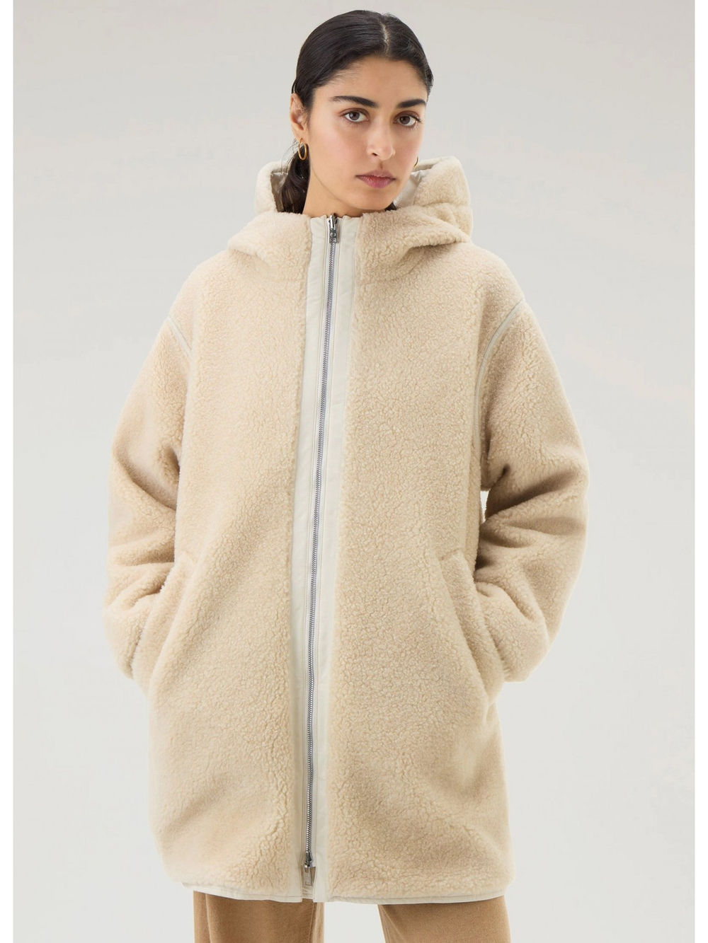 Куртка женская Reversible Teddy WOOLRICH