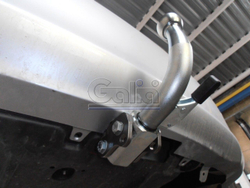 Фаркоп оцинкованный Galia T060A для Toyota Corolla седан 2007-2013(паспорт и сертификат в комплекте)(без электрики)