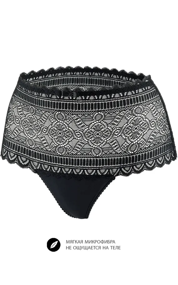 Трусы-стринги TM11 Черный