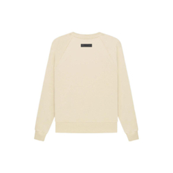Толстовка Fear of God Essentials FW22 Crewneck Egg Shell Logo, FOG-FW22-099