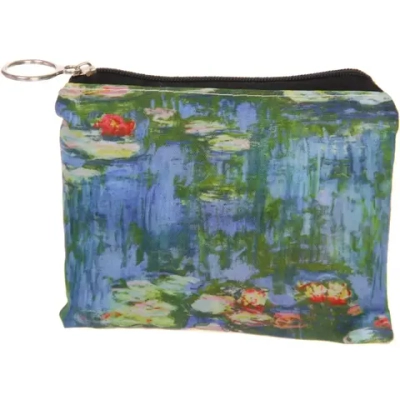 Сумка - шоппер в чехле с замком водонепроницаемая «ИДЕЯДОМА», принт водяные лилии, 46*55см