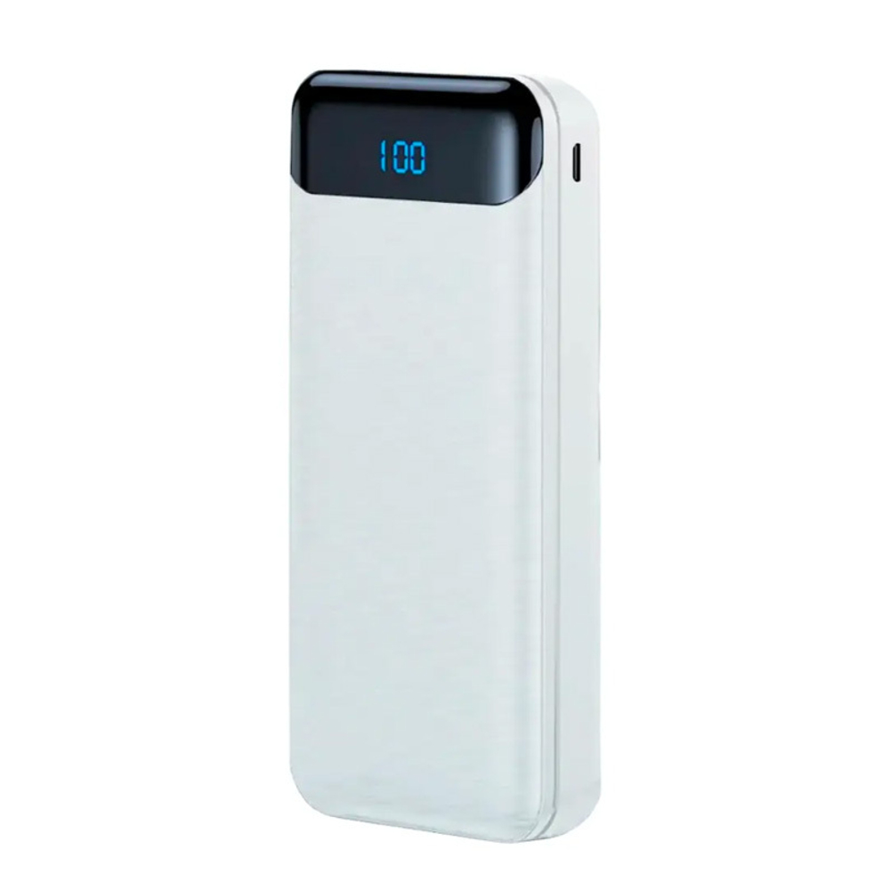 Портативный аккумулятор Walker WB-525 20000 мАч, белый
