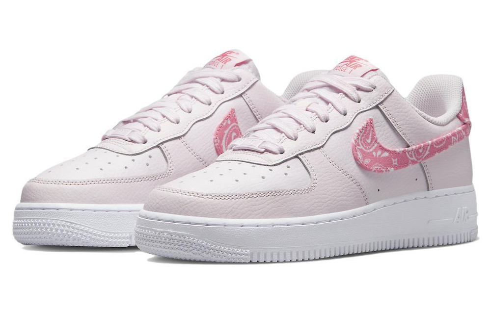 Кроссовки Nike Air Force 1 Low "Pink Paisley" (Женская размерная сетка)