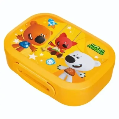 Ланч-бокс 0,98л «МИ-МИ-МИШКИ» оранжевый