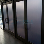 Пленка для окон декоративная MATTE GREY LUXFIL, на отрез (ширина рулона 1,524 м.)