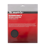 Шлифлист водостойкий на бумажной основе (5 шт; 115х280 мм; P1000) MATRIX 756983