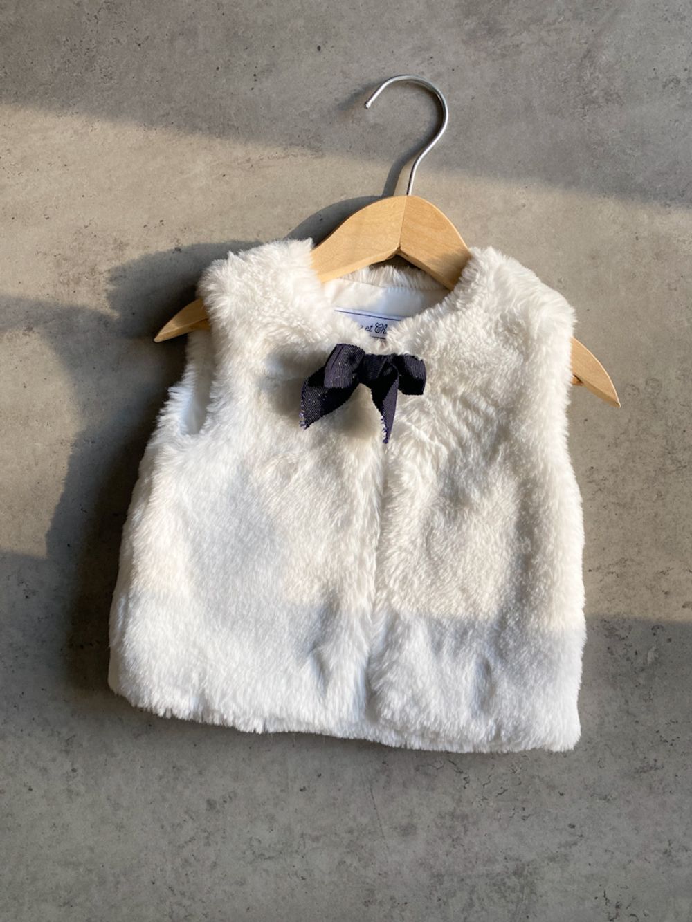 Новый меховой жилет Tartine et Chocolat, 80