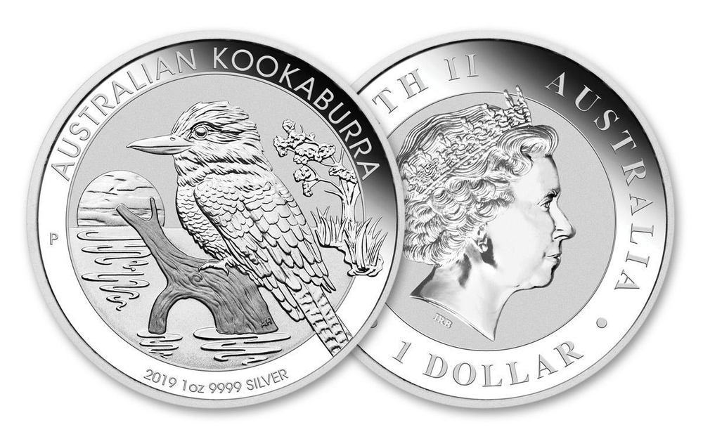 1 доллар. Кукабарра. Австралия. 2019 год