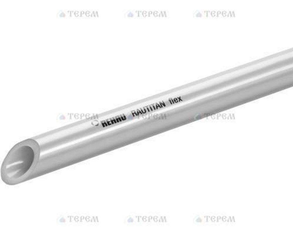 REHAU RAUTITAN PEX flex труба универсальная 25x3,5 мм, прямые отрезки 6 м из сшитого полиэтилена