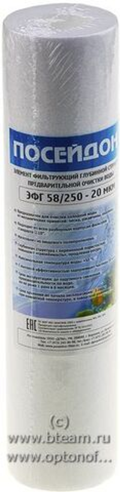 Картридж Посейдон ЭФГ 58/250-20мкм SL10