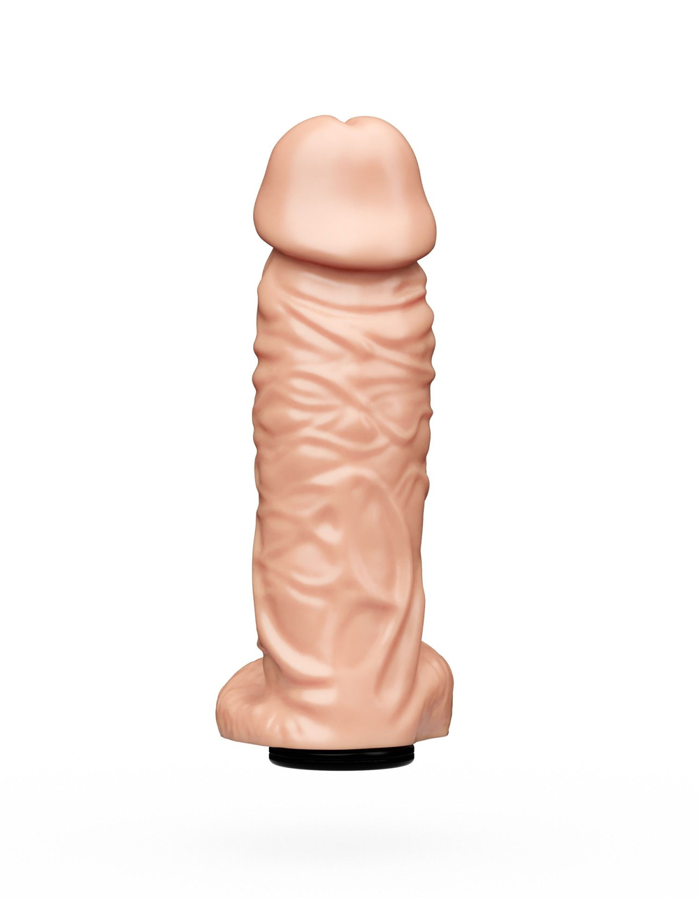 Фаллическая насадка на трусики LOVETOY, телесная, 20,5 см