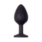 Анальная пробка Emotions Cutie Medium Black golden crystal 4012-07Lola