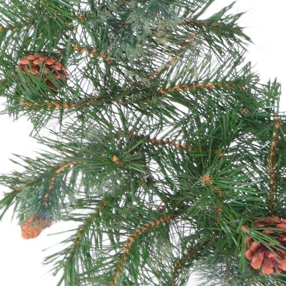 GAEM Изделие декоративное "Гирлянда еловая", 180 веток, L274 W25 H25 см