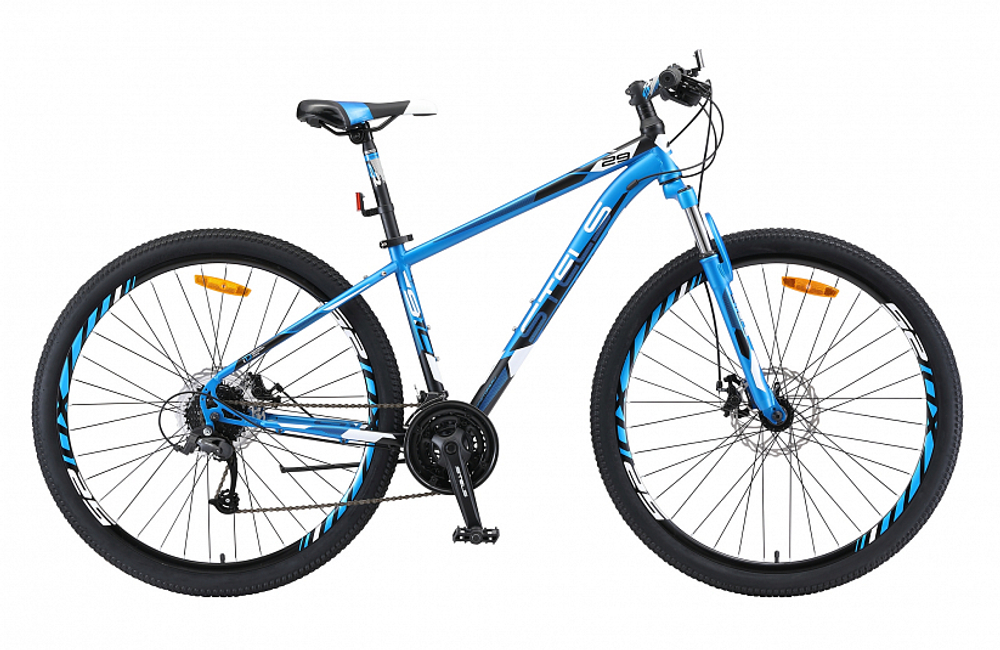 Велосипед Stels Navigator-910 MD 29" V010 18.5" Синий/чёрный