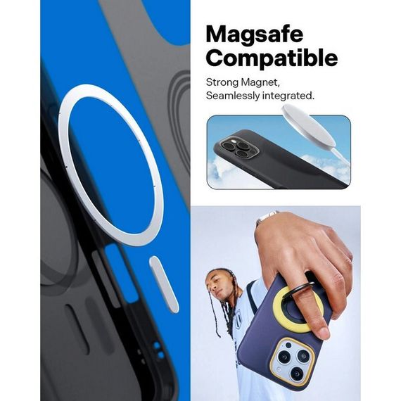 Чехол Spigen Caseology Nano Pop для iPhone 16 Pro Max (ACS08045) Black Sesame