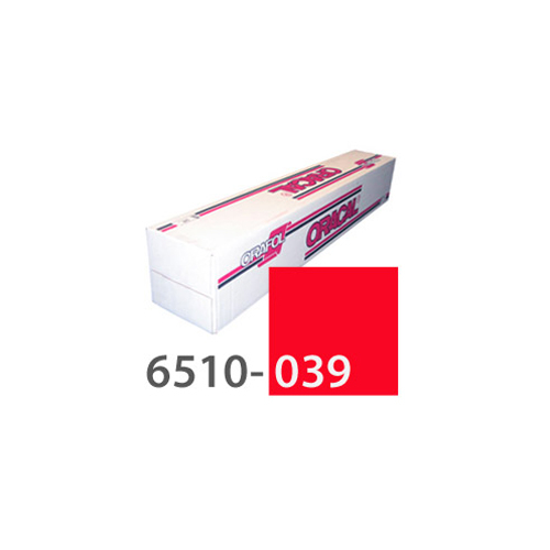 Пленка самоклеящаяся Oracal 6510-39 1.00х50 м красная флуоресцентная