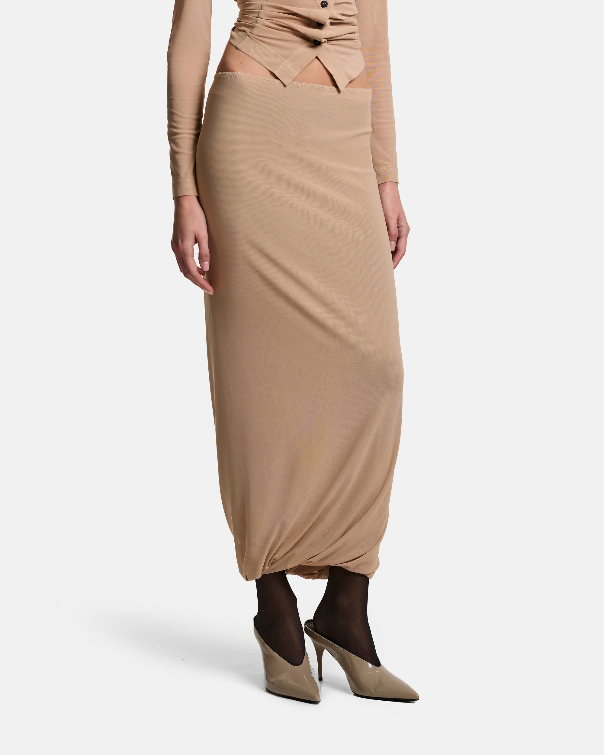 ЮБКА TWISTED ИЗ СЕТКИ