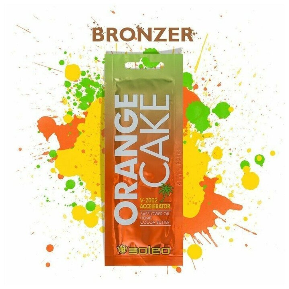 Крем для загара SOLEO  ORANGE CAKE  15 мл