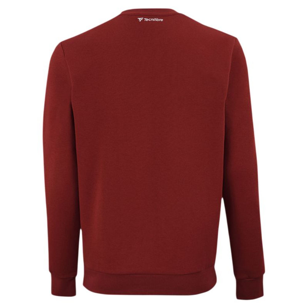 Детская теннисная толстовка Tecnifibre Team Sweater Junior - cardinal