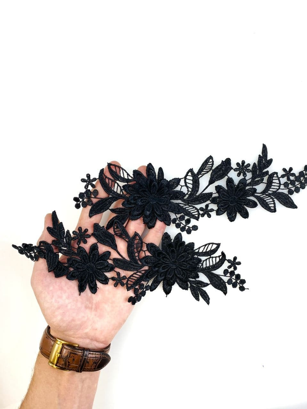 Патч черный 26*8 см