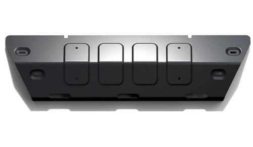 Защита рулевых тяг Rival для Jeep Wrangler JK 2/4-дв. (V - 2.8D; 3.6; 3.8) АКПП 2007-2018, сталь 3 мм, с крепежом, штампованная, 2111.2718.1.3