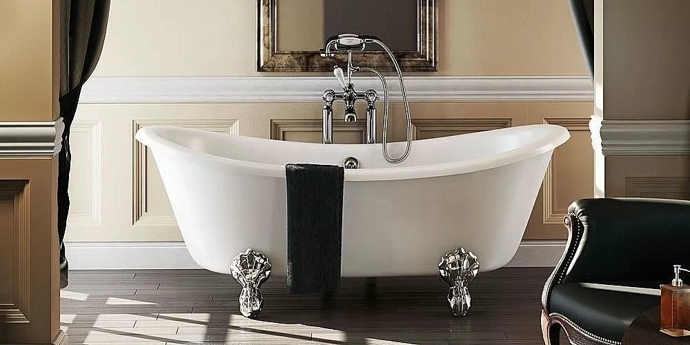 Ванна акриловая Burlington Bateau T10F 164x70
