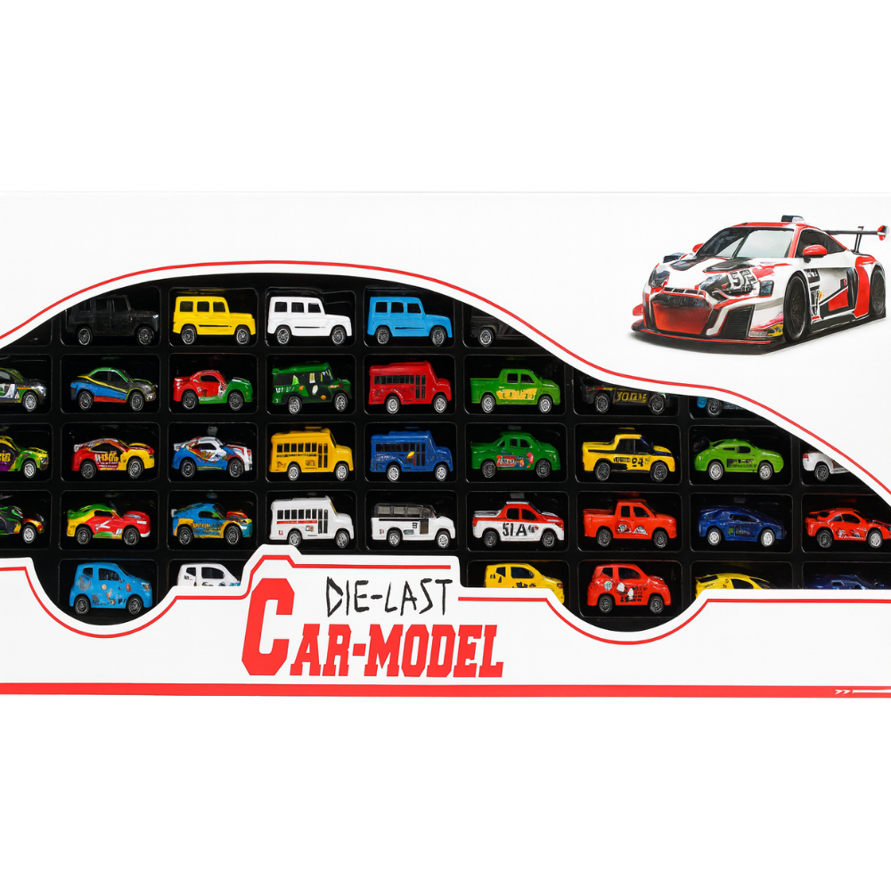 Набор литых машин Car-Model 40 шт