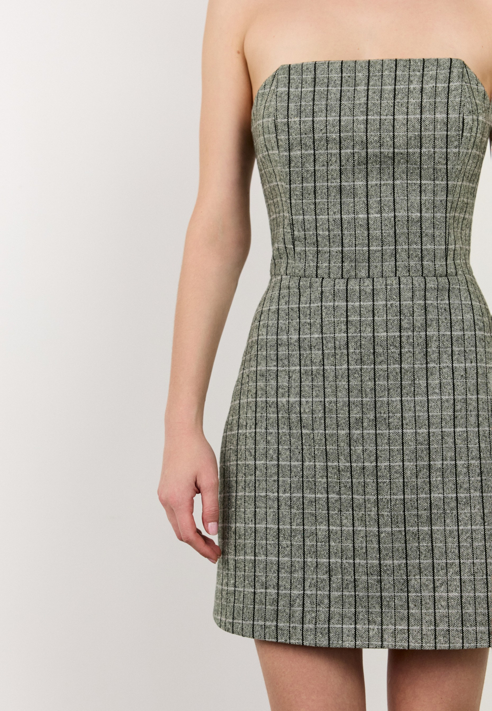 Корсетное платье мини