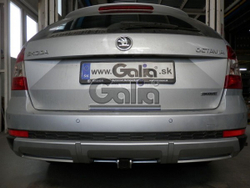 Фаркоп оцинкованный Galia S105C для Skoda Octavia седан/универсал 2013-(паспорт и сертификат в комплекте)(без электрики)