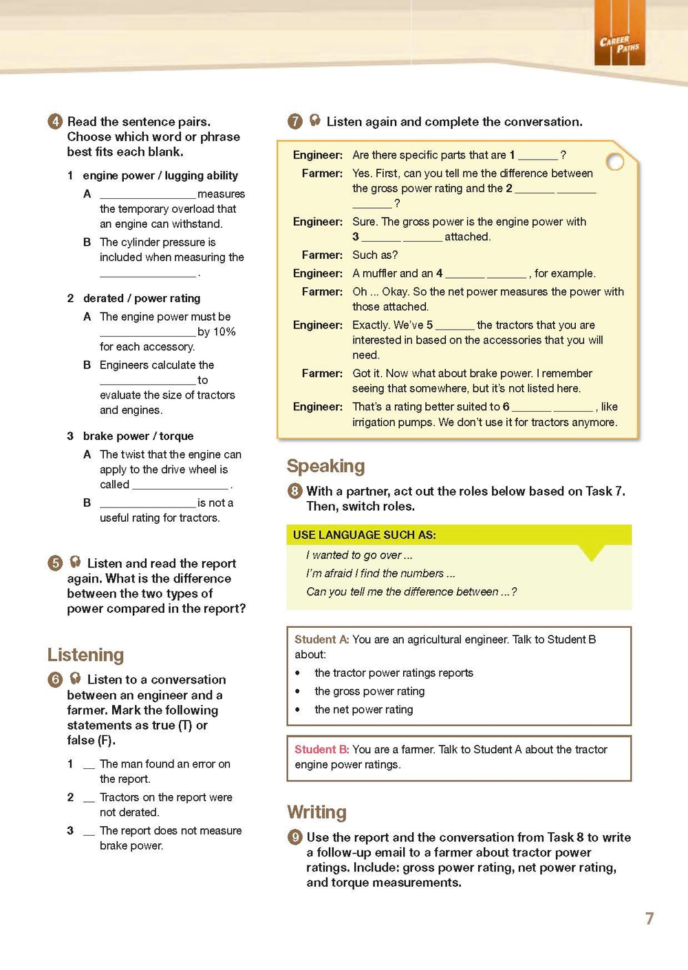 Career Paths. AGRICULTURE ENGINEERING. Student's Book with DigiBooks Application (Includes Audio & Video) Сельскохозяйственное машиностроение. Учебник с ссылкой на электронное приложение