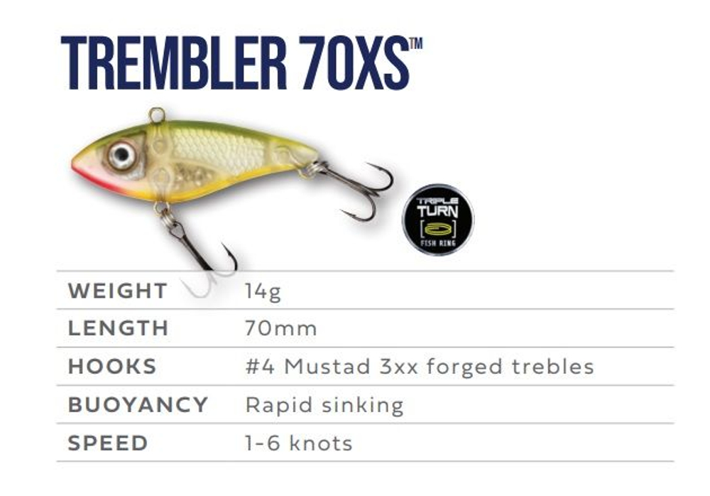 Воблер Halco Trembler 70, XS, #H51