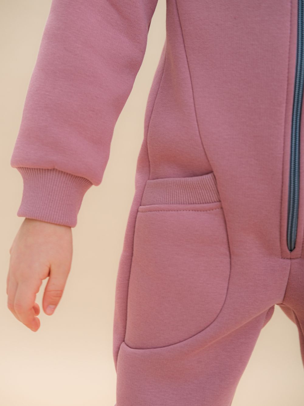 Комбинезон утепленный (Пудра)*