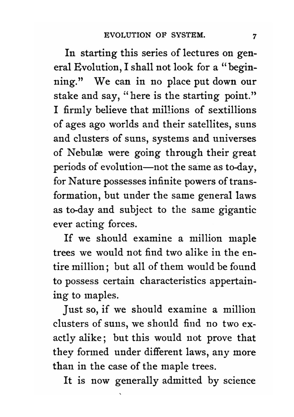 Evolutionism: A Series of Illustrated Chart Lectures Upon the Evolution of All Things in the Universe. From Atoms to Worlds, from Atoms to Souls | O.H. Richmond