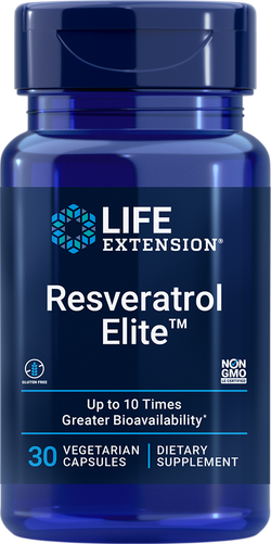 Resveratrol Elite™ 30 капсул Life Extension