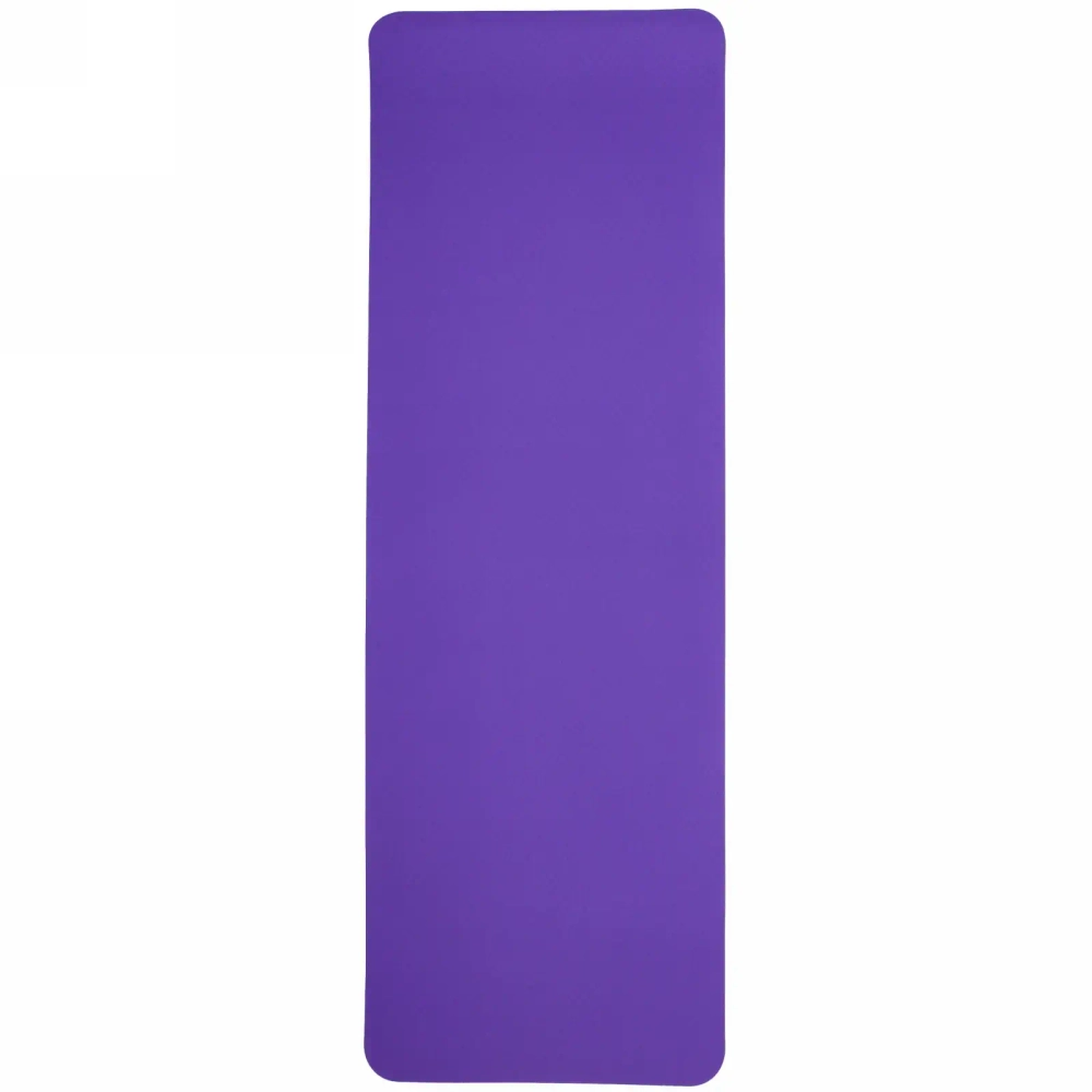 Коврик для йоги 6мм 61*183 см «Гармония» 2х сторонний, фиолетовый/сиреневый