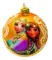 Елочный шар Эльза и Анна 80 мм., Коломеев (КУ-80-17287)