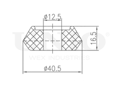 Втулка переднего стабилизатора UNIO RMP-10021