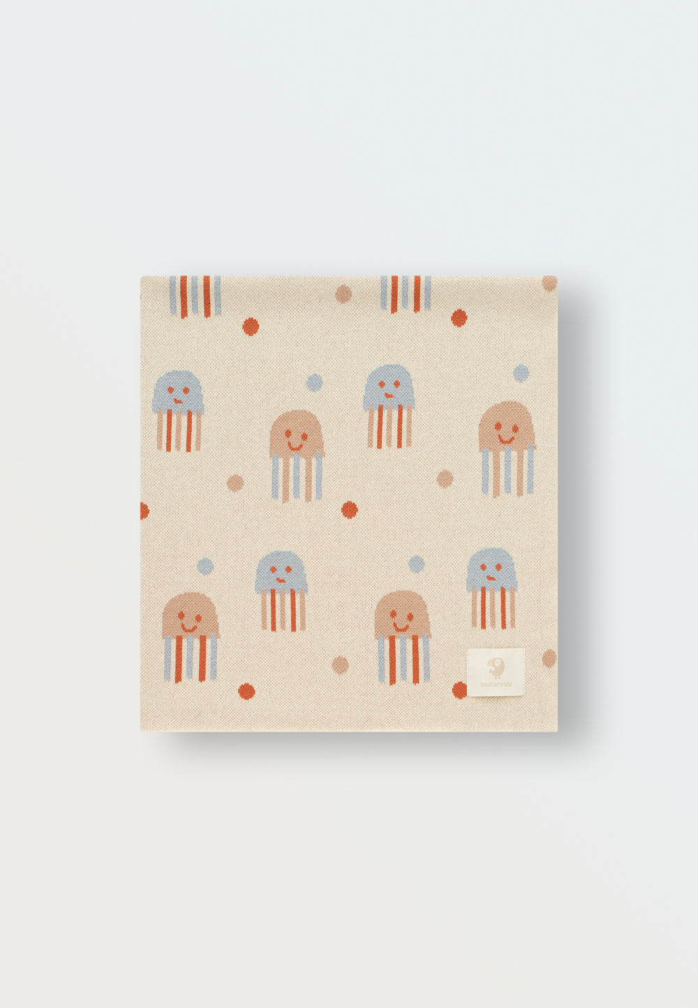 8060-342 Плед вязаный Simple (медузы)