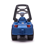 021в2/СЭР/Игрушка Машина-каталка Ламбо, муз.руль, синий, эл.питания в комплекте/118